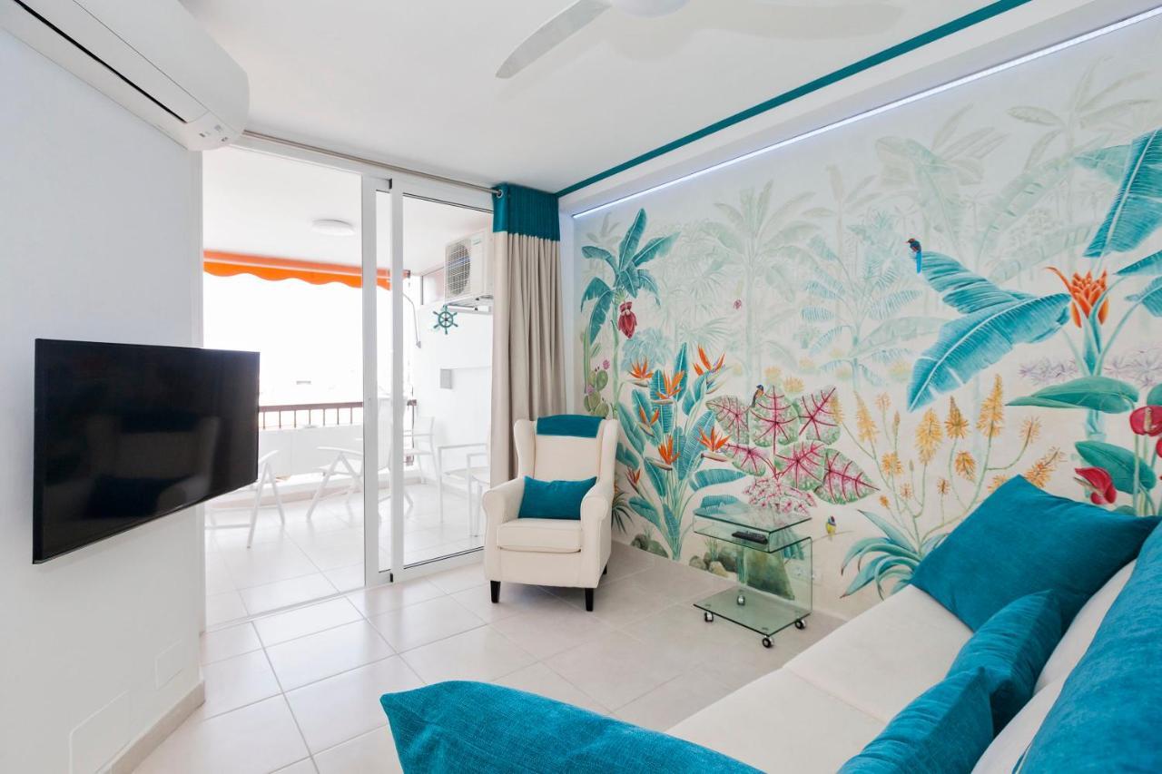 First Line Sea, Luxury Penthouse, Sea And Sunset View Vivenda Vacational Guayero 618 Apartment Лос Кристианос Екстериор снимка