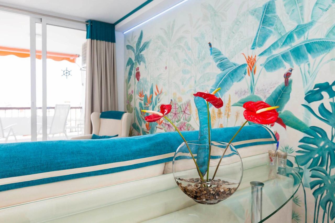 First Line Sea, Luxury Penthouse, Sea And Sunset View Vivenda Vacational Guayero 618 Apartment Лос Кристианос Екстериор снимка