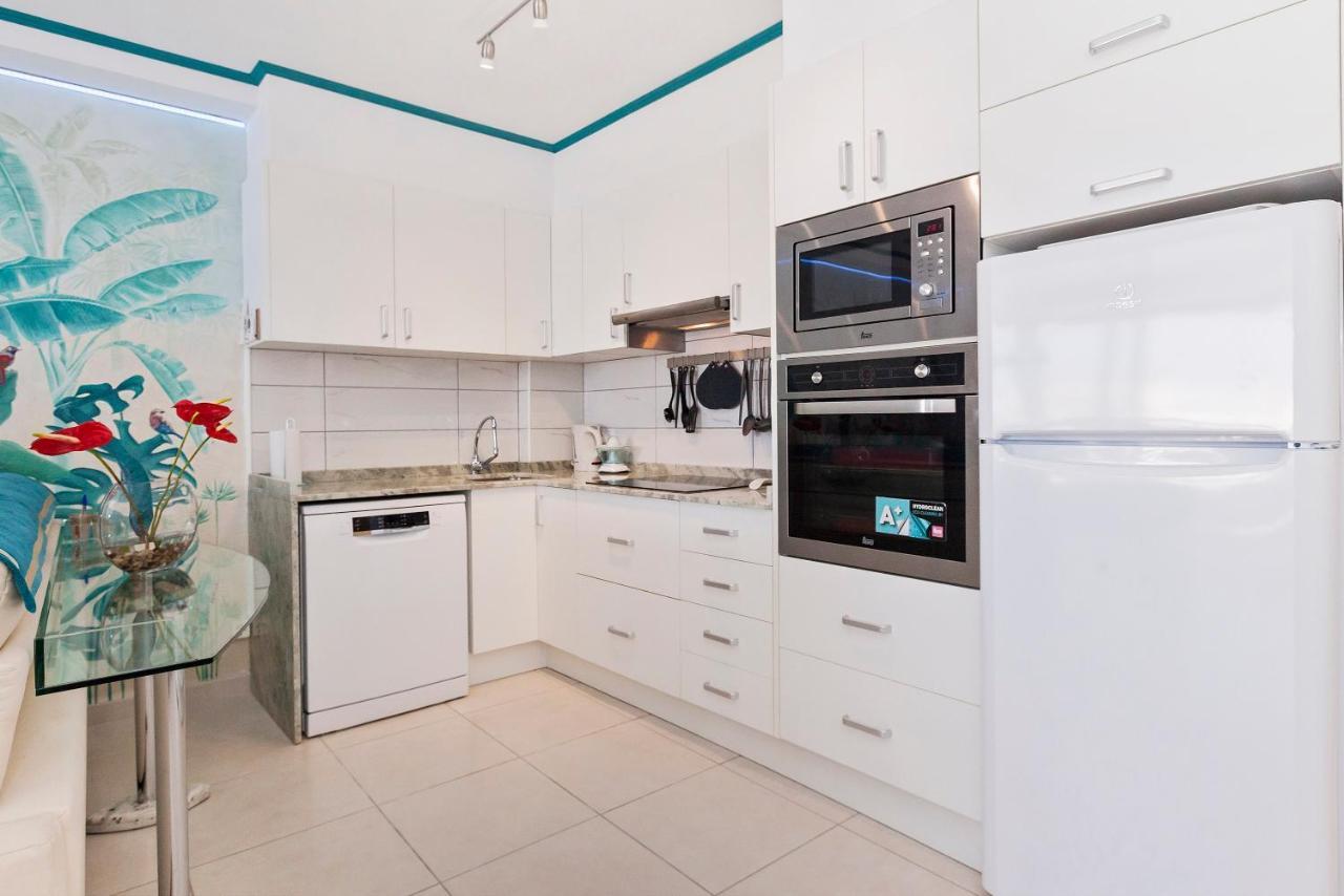 First Line Sea, Luxury Penthouse, Sea And Sunset View Vivenda Vacational Guayero 618 Apartment Лос Кристианос Екстериор снимка