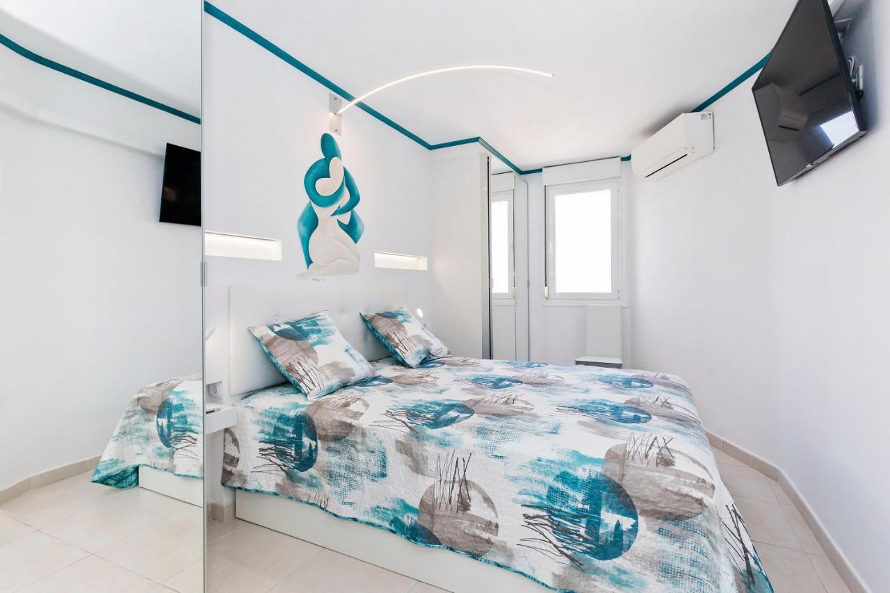 First Line Sea, Luxury Penthouse, Sea And Sunset View Vivenda Vacational Guayero 618 Apartment Лос Кристианос Екстериор снимка